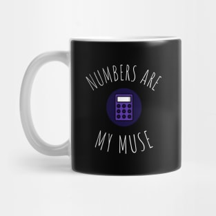 numbers are my muse Mug